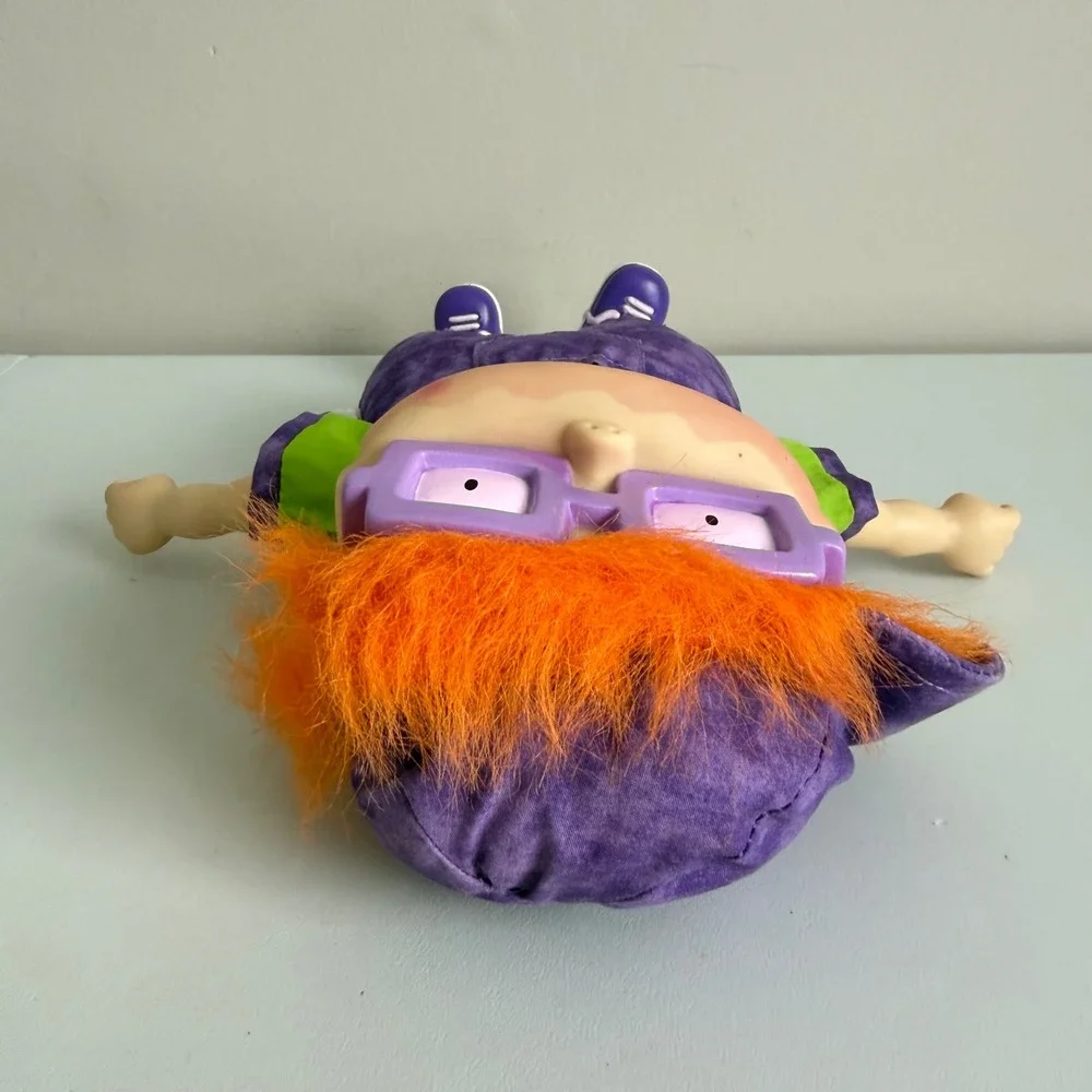 Vintage 1997 Mattel Rugrats Chuckie Finster Plush Doll 11